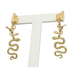 14Krt. gouden ''Serpenti'' oorhangers 