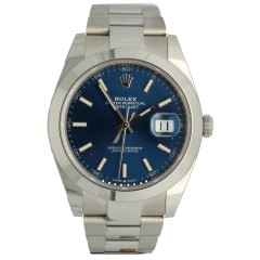 Rolex Datejust 41 ''Blue dial'' Ref. 126300 / 2020