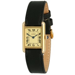 Cartier Tank must Vermeil 