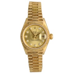 Rolex Lady-Datejust 26 Ref.69278 18K.Goud/President