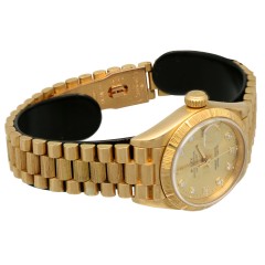 Rolex Lady-Datejust 26 Ref.69278 18K.Goud/President