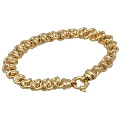 14 krt Gouden schakel armband