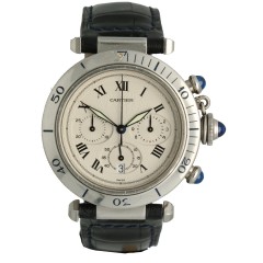 Cartier Pasha Chronograaf 38mm Ref: 1050