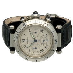 Cartier Pasha Chronograaf 38mm Ref: 1050