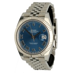 Rolex Datejust 41 Azzurro Blue Ref. 126334 