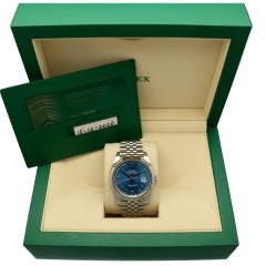 Rolex Datejust 41 Azzurro Blue Ref. 126334 