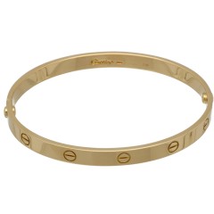 18 krt Cartier Love Armband Geel goud mt 21. Jaren 