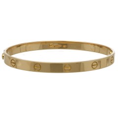 18 krt Cartier Love Armband Geel goud mt 21. Jaren '90