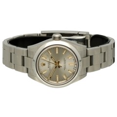 Rolex Oyster Perpetual 28 Ref.276200 Silver Index 