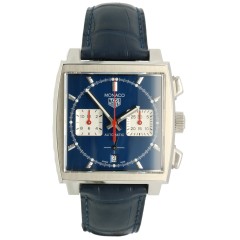 TAG Heuer Monaco Blue Dial, Nieuw 2022 GERESERVEERD 