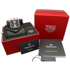 TAG Heuer Monaco Blue Dial, Nieuw 2022 GERESERVEERD 