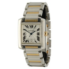 Cartier Tank Francaise Goud/Staal Ref.2302 