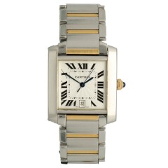 Cartier Tank Francaise Goud/Staal Ref.2302 