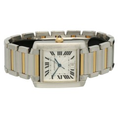 Cartier Tank Francaise Goud/Staal Ref.2302 