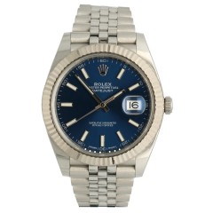 Rolex Datejust 41 Ref.126334 Jubilee/Blauw 