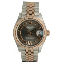Rolex Datejust 31 Jubilee RosÃ© Goud/Staal Diamant GERESERVEERD