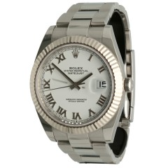 Rolex Datejust 41 Ref.126334 White Index