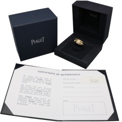 18Krt. Piaget Possession Large ring rondom briljant met Certificaat