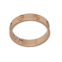 18Krt. Rosegouden Cartier Love ring