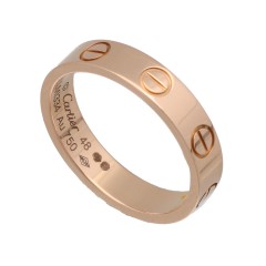 18Krt. Rosegouden Cartier Love ring