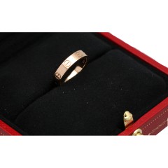 18Krt. Rosegouden Cartier Love ring