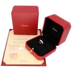 18Krt. Rosegouden Cartier Love ring