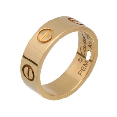 Cartier Love Ring 18K. Geelgoud.Gereserveerd