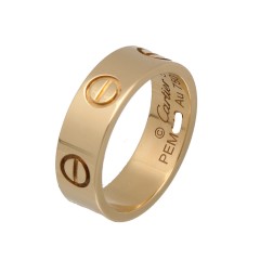 Cartier Love Ring 18K. Geelgoud.Gereserveerd