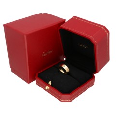 Cartier Love Ring 18K. Geelgoud.Gereserveerd