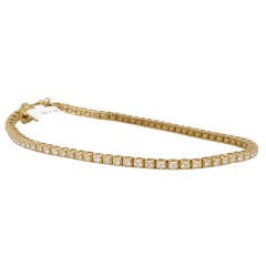 18Krt. geelgouden Tennisarmband 1.34Ct. 