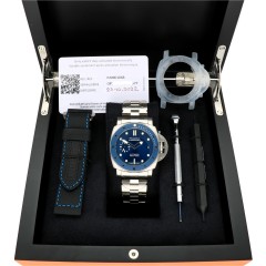 Panerai Submersible Blu Notte GERESERVEERD