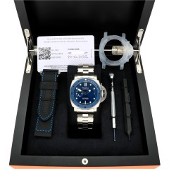 Panerai Submersible Blu Notte GERESERVEERD