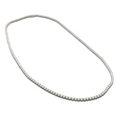 18 Krt. set by Gassan Trophy 26.84 Ct. Dia.