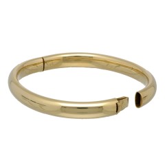 14Krt. Geelgouden Slavenarmband 8mm