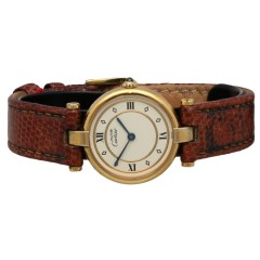 Cartier Vermeil must Ronde Ref. 590003