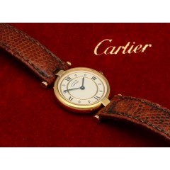 Cartier Vermeil must Ronde Ref. 590003