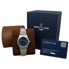 Breitling Chronomat 36 ''Blue dial'' Ref. A10380