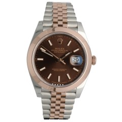 Rolex Datejust 41 Everose Goud/Staal Ref.126301 