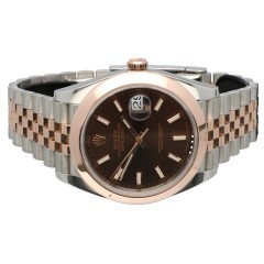 Rolex Datejust 41 Everose Goud/Staal Ref.126301 