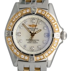 Breitling Callistino ''MOP dial'' Factory set diamonds D72345