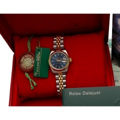 Rolex Lady-Datejust 26 'Blue dial'  Ref.79173