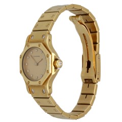 Cartier Santos Octagon 18K.Goud 