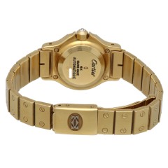 Cartier Santos Octagon 18K.Goud 