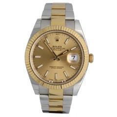 Rolex Datejust 41 Ref: 126333 Goud/Staal