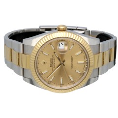 Rolex Datejust 41 Ref: 126333 Goud/Staal