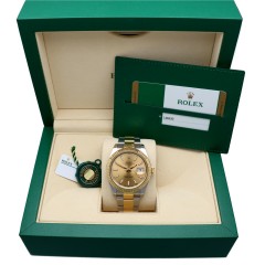 Rolex Datejust 41 Ref: 126333 Goud/Staal