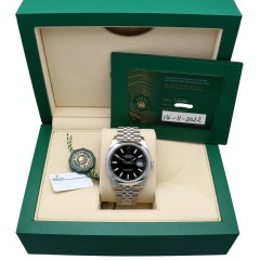 Rolex Datejust 41 ''Black dial'' Ref. 126300