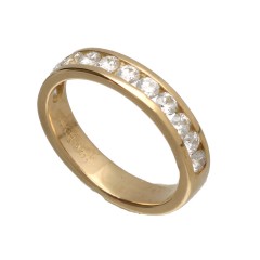 18Krt. gouden Alliance ring 0.72Ct. Briljant