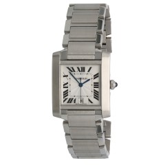 Cartier Tank Francaise Staal Ref.2302 