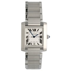 Cartier Tank Francaise Staal Ref.2302 